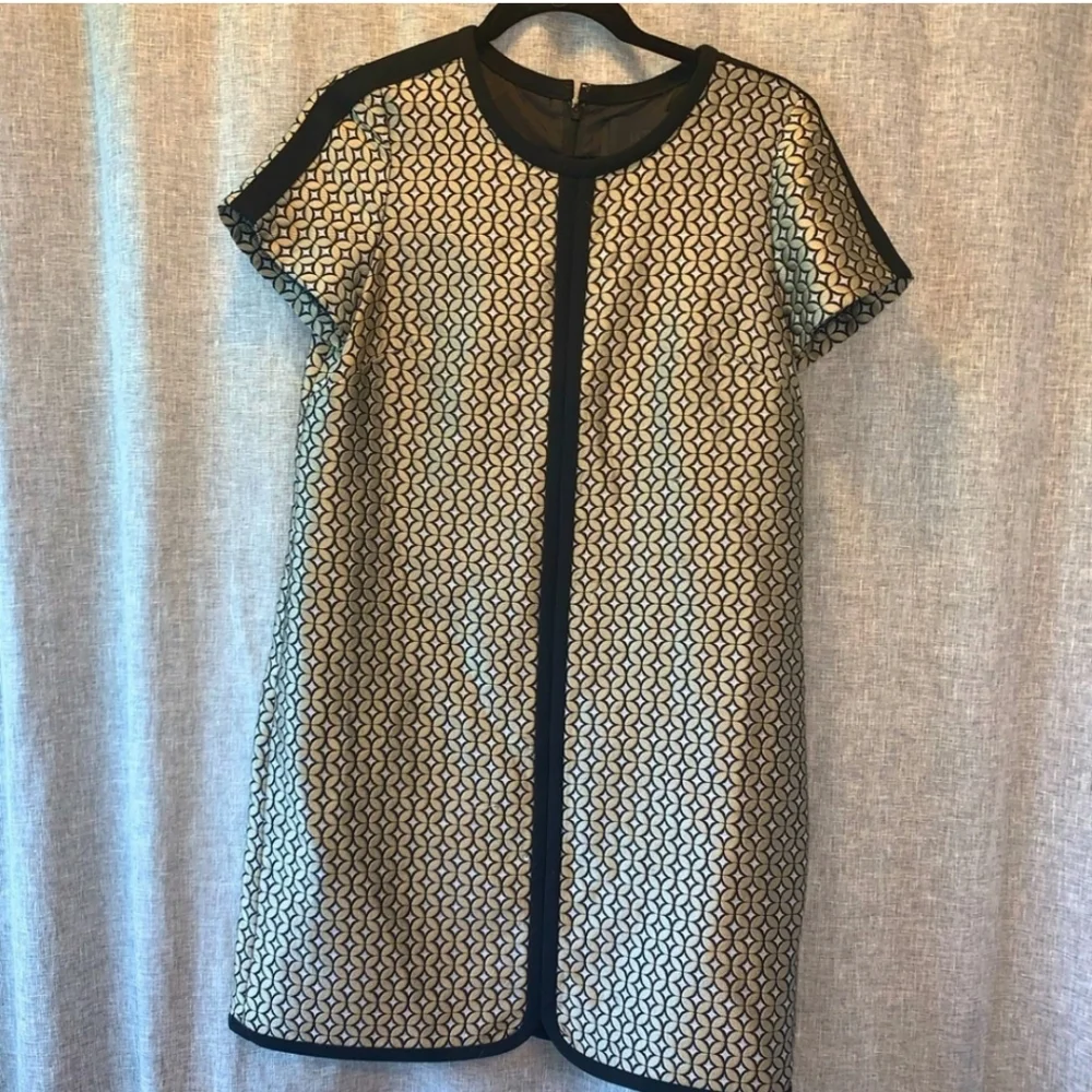 J. Crew Collection Diamond Sheath Dress Sz 6 - Picture 3 of 9